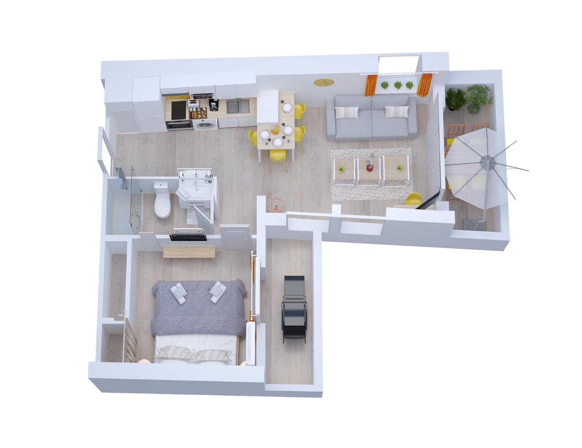 Soleil D'Ete - Netflix & Wifi - Balcon - Climatisation - Parking Gratuit - Check-In 24H24 - Emplacement Velos - Goodmarning Châlons-en-Champagne Exterior foto